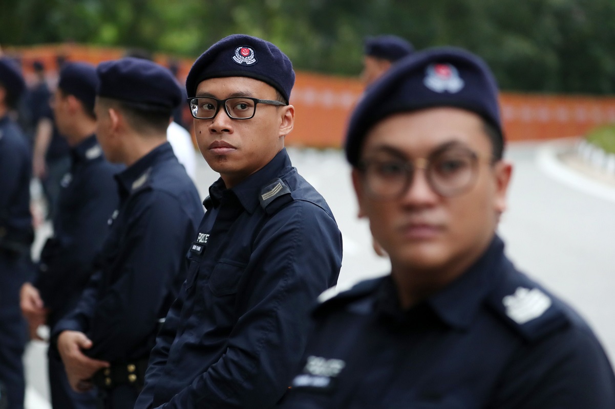 The Singapore Police Force (Bloomberg)